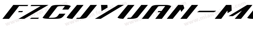 FZCuYuan-M03S Regula字体转换